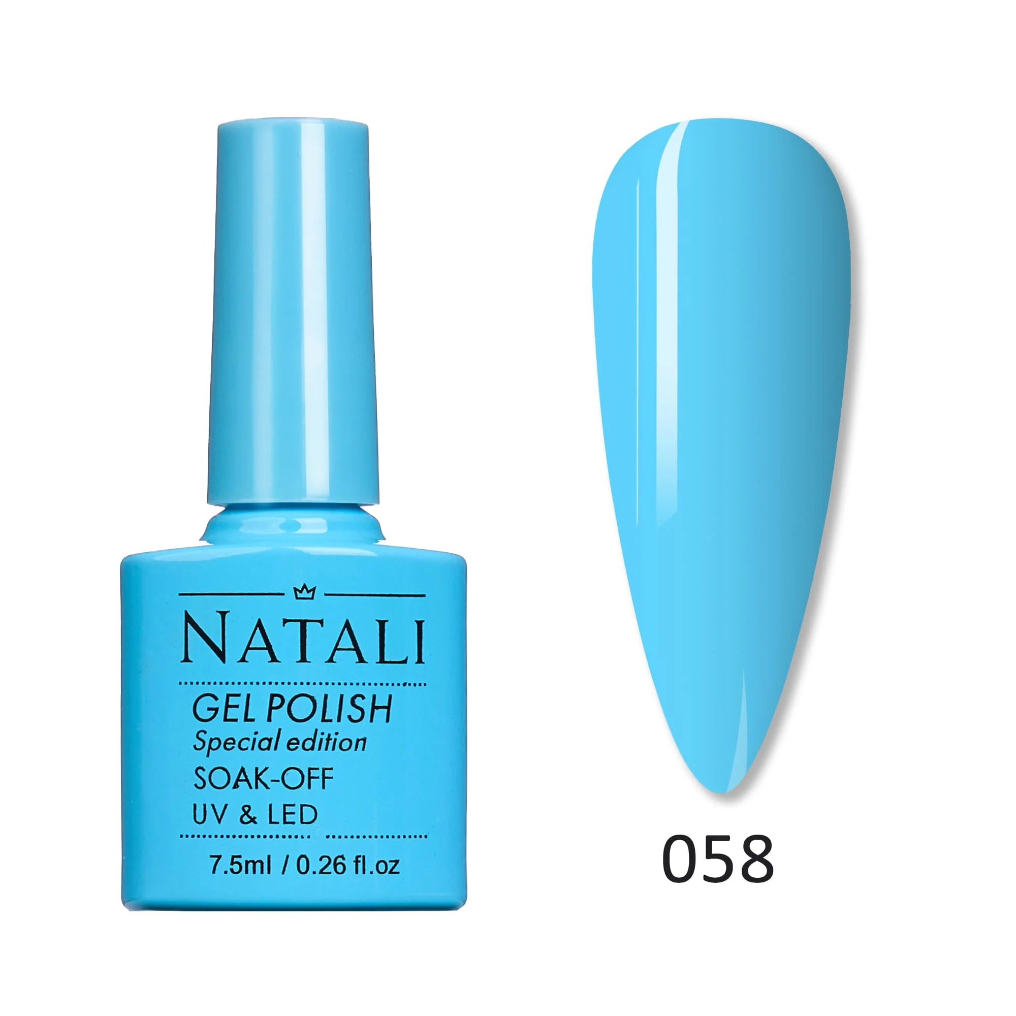 Oja semipermanenta Natali SPECIAL EDITION- 58 GAMA NOUA - NSGM-58 - Everin.ro