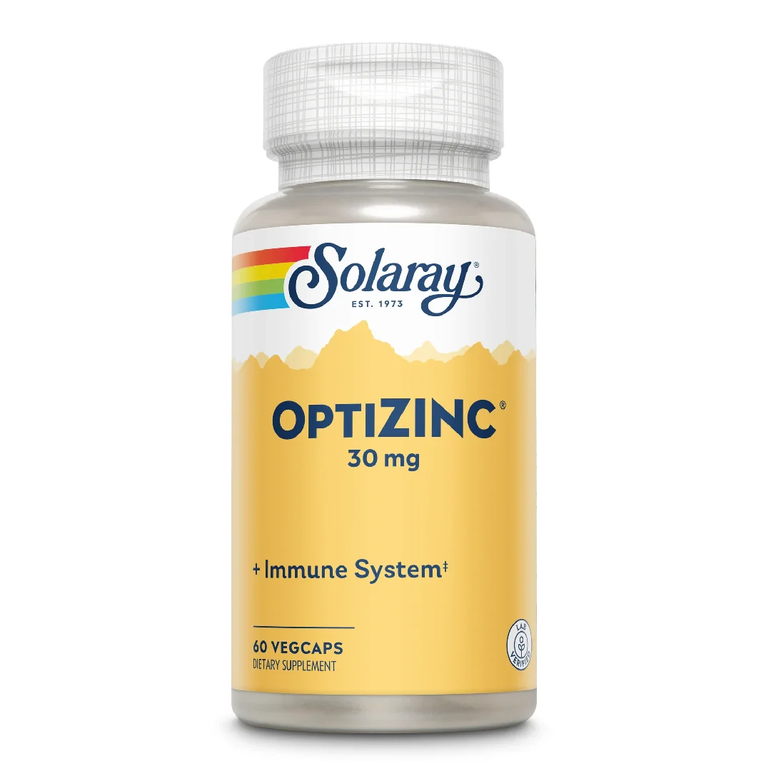 OptiZinc 30mg Solaray, 60 capsule, Secom