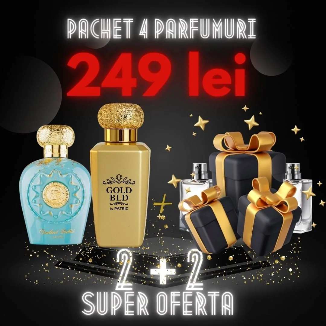 Opulent Dubai + Gold BLD + 2 parfumuri cadou