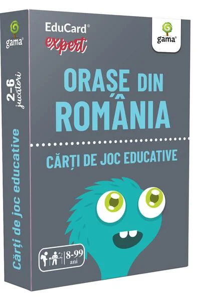 Oraşe din România - Board book - Gama