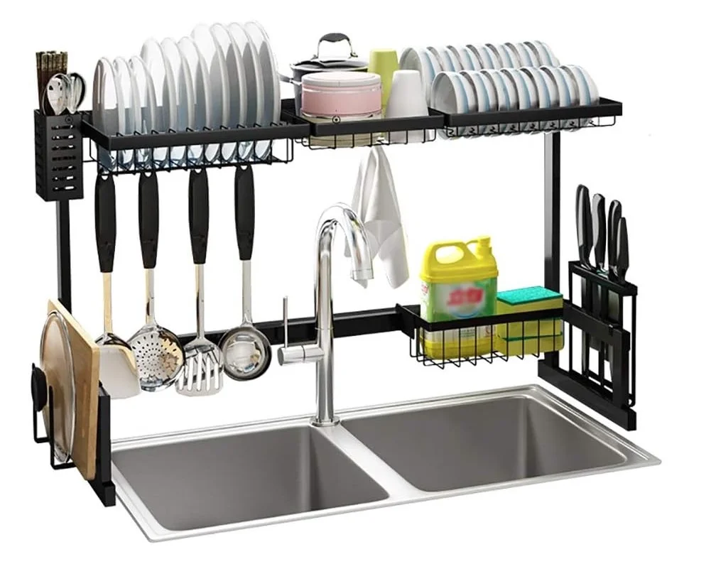 Organizator pentru uscat vasele reglabil 84 cm AM