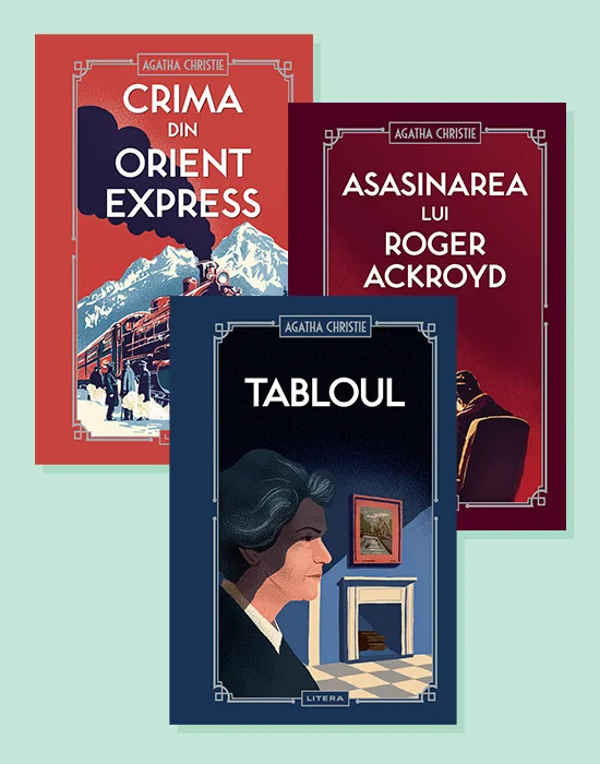 Pachet 1 Agatha Christie (3 volume)