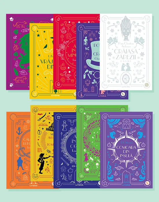 Pachet 1 Biblioteca pentru copii (10 volume)