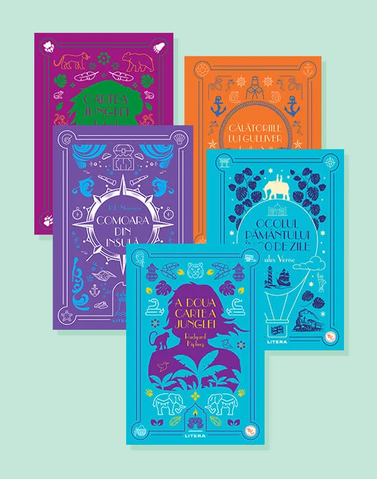 Pachet 1 Biblioteca pentru copii (5 volume)