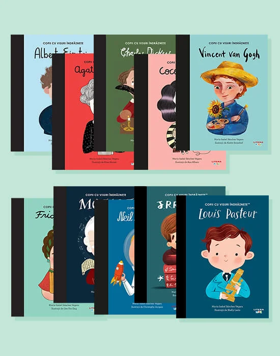 Pachet 1 Copii cu visuri indraznete (10 volume)