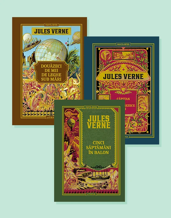 Pachet 1 Jules Verne (3 volume)