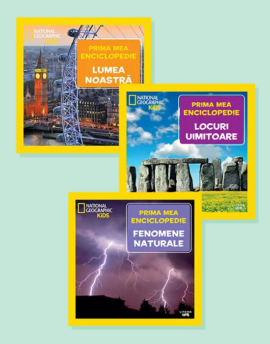 Pachet 1 NG Prima mea enciclopedie (3 volume)
