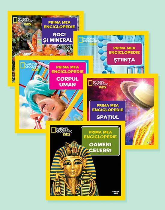 Pachet 1 NG Prima mea enciclopedie (5 volume)