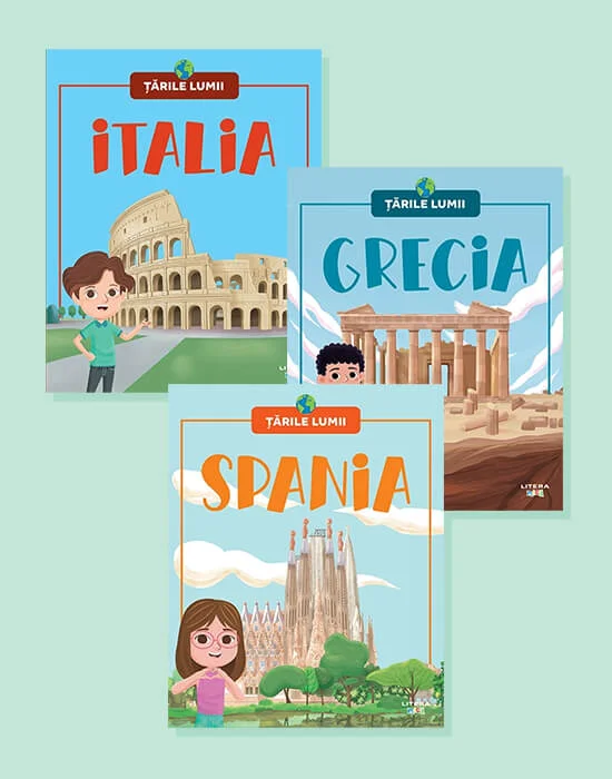Pachet 1 Tarile lumii (3 volume)
