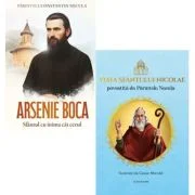 Pachet 2 carti: Arsenie Boca. Sfantul cu inima cat cerul si Viata Sfantului Nicolae - Parintele Necula