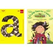 Pachet 2 carti: Cartea mea de gramatica DOOM3 si Ce poti face cu o carte in vacanta, clasa a 6-a - Sofia Dobra, Ioana Nanu