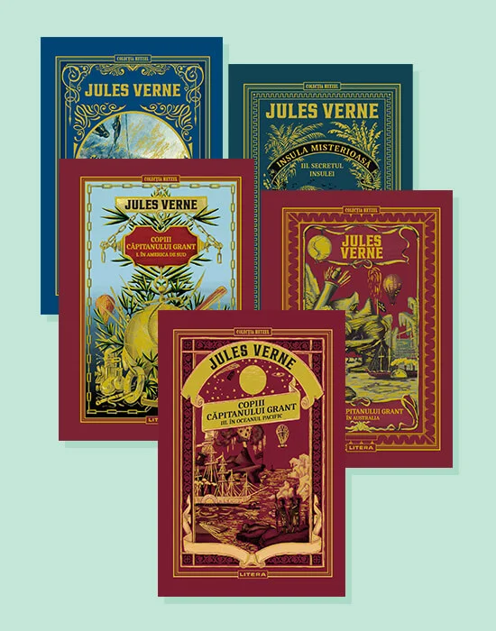 Pachet 2 Jules Verne (5 volume)