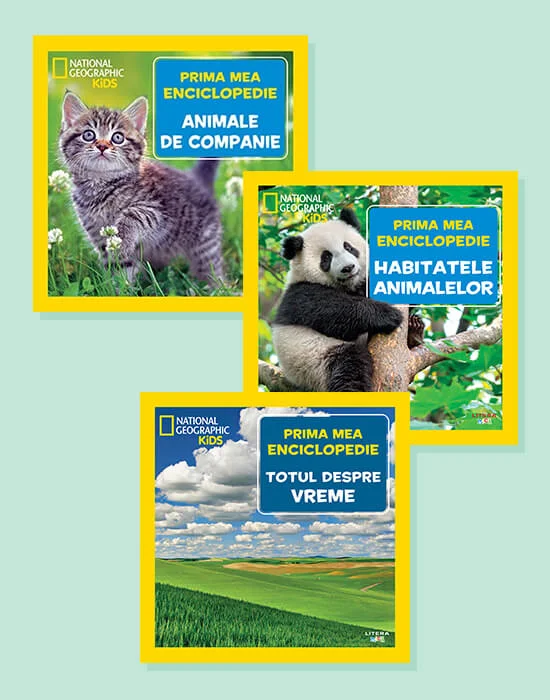 Pachet 4 NG Prima mea enciclopedie (3 volume)