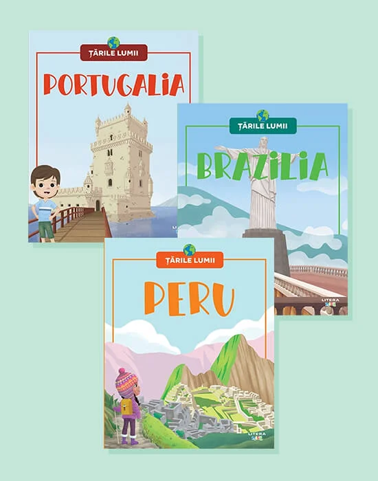 Pachet 4 Tarile Lumii (3 volume)