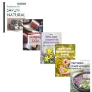 Pachet 5 carti: Sapunul de casa si plante medicinale - Daniela Paraschiv, Rudi Beiser, Sylvain Chevallier
