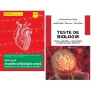 Pachet Admitere la facultatile de medicina dupa manualul Barron's. Teste grila de Anatomie si fiziologie umana - Alexandru Mihai Antohi, Lorela Carada