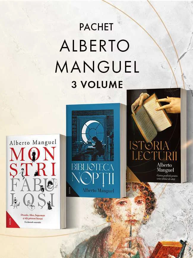 Pachet Alberto Manguel 3 vol.