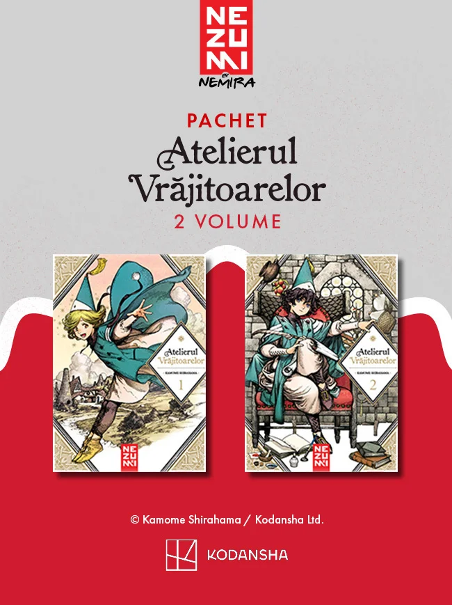 Pachet Atelierul vrajitoarelor 2 vol.