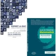 Pachet Bacalaureat 2026. Ghid complet pentru rezolvarea subiectelor Limba si literatura romana si Ghid de pregatire. Matematica. filiera tehnologica:
