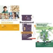 Pachet Bacalaureat 2026. Limba si literatura romana 72 teste complete, Matematica M-stiintele-naturii si M-tehnologic si Biologie pe intelesul tuturor