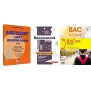 Pachet Bacalaureat 2026. Limba si literatura romana, Matematica M-stiintele-naturii si M-tehnologic si Biologie. Notiuni teoretice si teste pentru cla