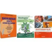 Pachet Bacalaureat 2026. Limba si literatura romana, Matematica M2 Tehnologic si Biologia pe intelesul tuturor Clasele 9-10 - Mariana Badea, Daniela S
