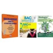 Pachet Bacalaureat 2026. Limba si literatura romana, Matematica si Biologia pe intelesul tuturor clasele 9-10 - Mariana Badea, Radu Gologan, Maria Ioa