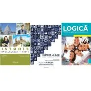 Pachet Bacalaureat Limba si literatura romana Expert la Bac, Logica si Istorie 65 de teste - Delia Ambrosie, Adrian Ilie Aichimoaie, Gabriel Stefan Io