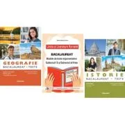 Pachet Bacalaureat Limba si literatura romana Subiectul 1 si 2, Geografie si Istorie - Oana Valeria Chelaru, Adrian Ilie Aichimoaie, Cristina Moldovan