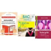 Pachet Bacalaureat Limba si literatura romana Subiectul 1 si 2, Istorie si Psihologie - Oana Valeria Chelaru, Marilena Bercea, Diana Ioanes