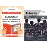 Pachet Bacalaureat Limba si literatura romana Subiectul 1 si 2 si Istoria pe intelesul tuturor - Lucia Copoeru, Oana Valeria Chelaru