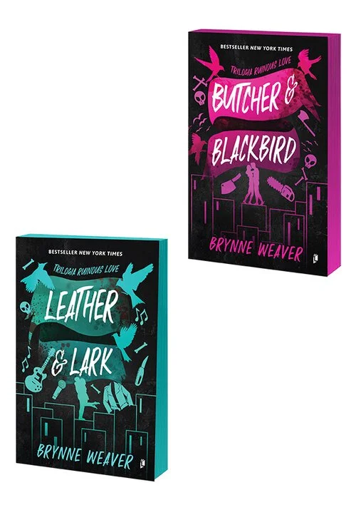 Pachet Butcher & Blackbird + Leather & Lark. Set 2 volume