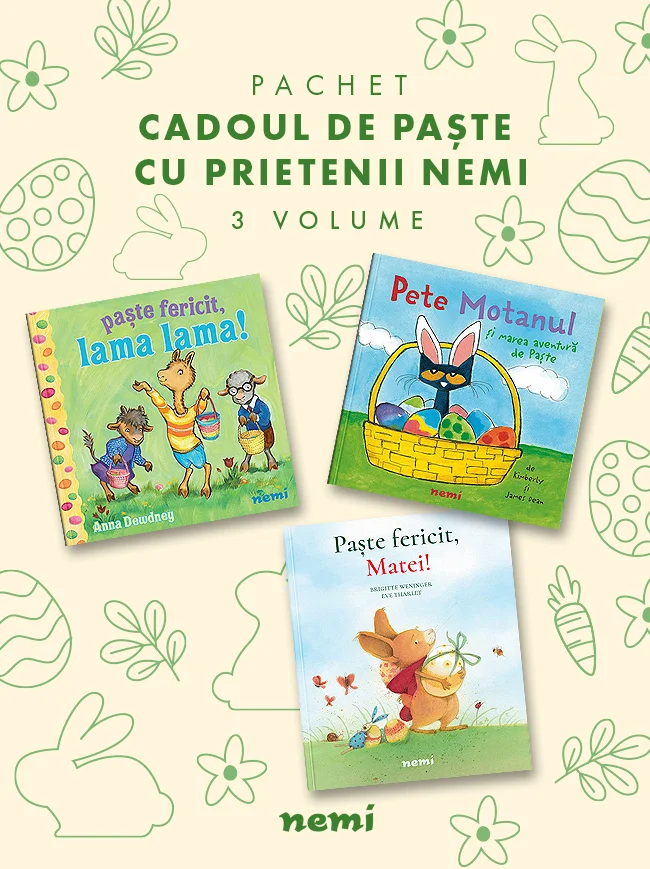 Pachet Cadoul de Paște cu prietenii NEMI 3 vol.
