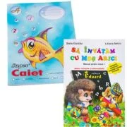 Pachet Caiet Pestisor matematica A5, 48 file, Casa Tipografica si Sa invatam cu Mos Arici. Clasa 1 - Stela Gurzau