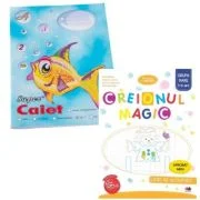 Pachet Caiet tip 1 Pestisor A5, 32 file, Casa Tipografica si CREIONUL MAGIC. Caiet de activitati. Grupa mare 5-6 ani