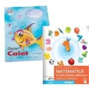 Pachet Caiet tip 1 Pestisor A5, 32 file, Casa Tipografica si Matematica si explorarea mediului. Caietul elevului clasa 1 - Mirela Mihaescu