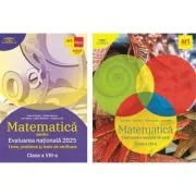 Pachet Evaluarea nationala 2025 Matematica. Clasa 8 Clubul matematicienilor si Matematica. Caiet pentru vacanta de vara. Clasa a 7-a - Marius Perianu