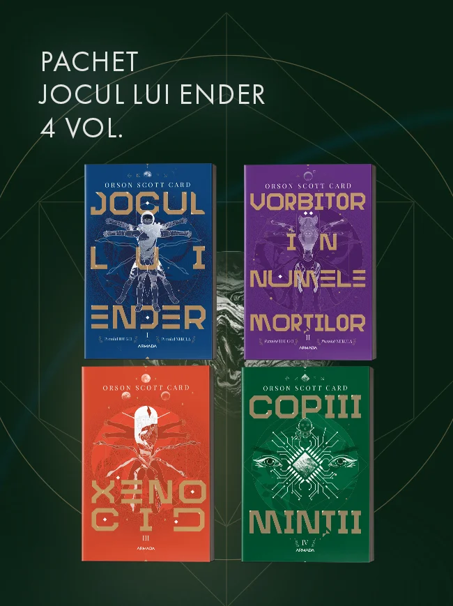 Pachet JOCUL LUI ENDER 4 vol.