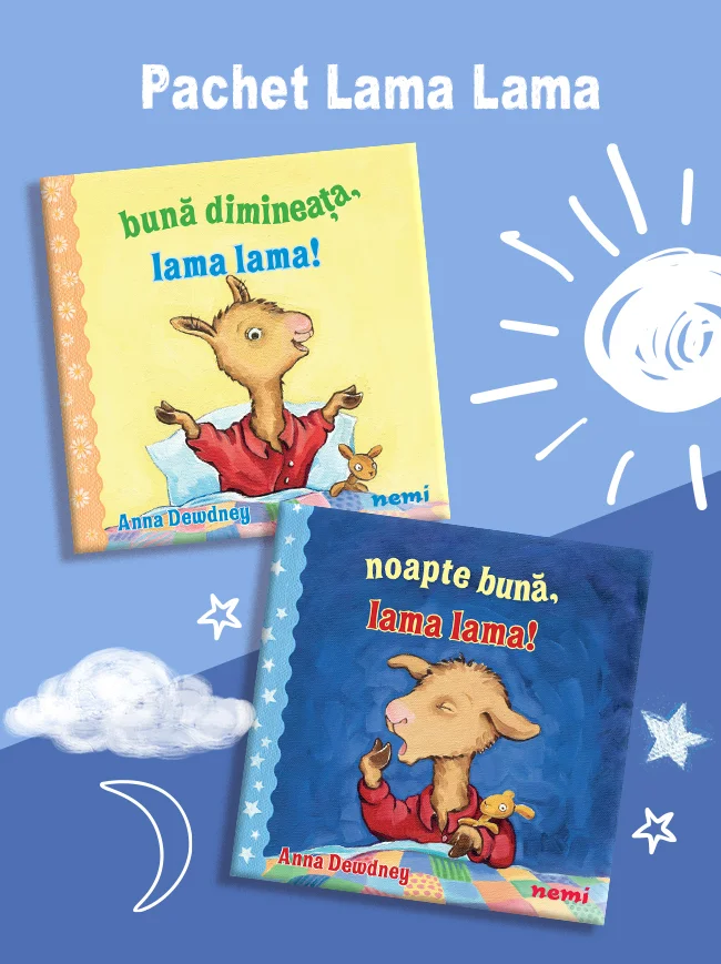 Pachet Lama lama - Board books 2 vol.