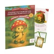 Pachet Logopedic corectare pronuntie sunet CI (Ciupercuta Ciubotica): Poveste, caiet de exercitii si diploma
