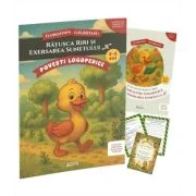Pachet Logopedic corectare pronuntie sunet R (Ratusca Riri): Poveste, caiet de exercitii si diploma