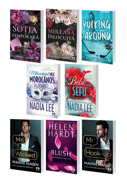 Pachet Lovestory. Set 8 carti