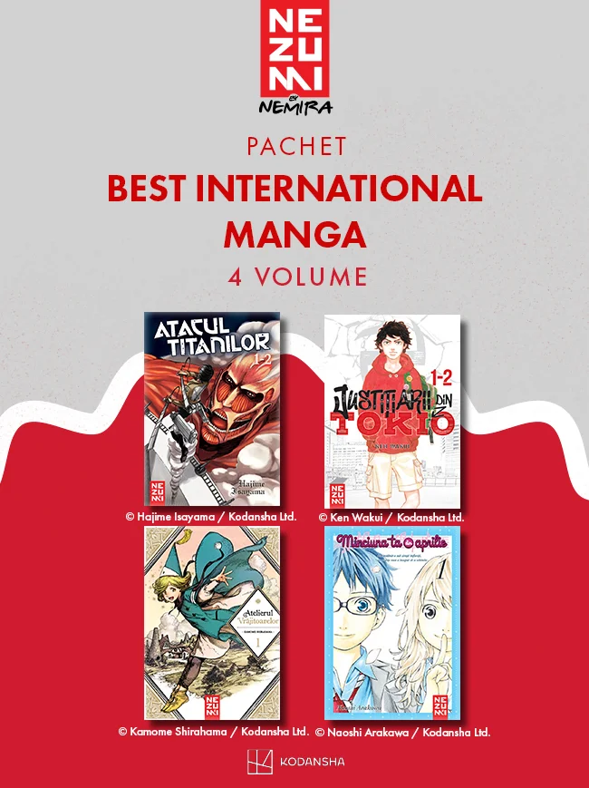 Pachet Manga best international 4 vol.