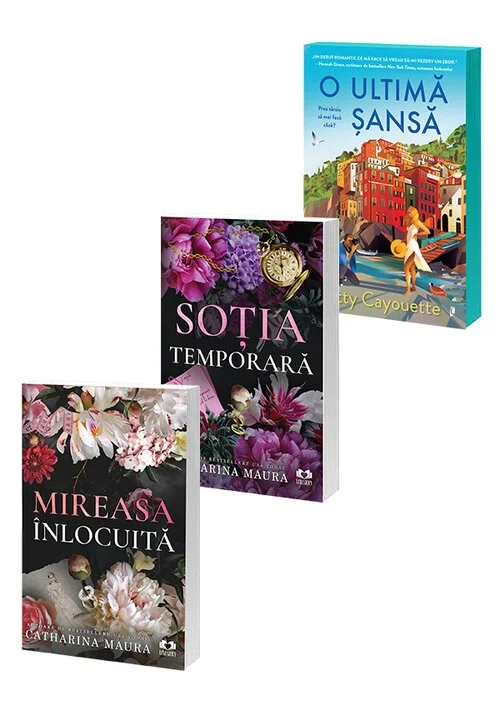 Pachet Mireasa inlocuita + Sotia temporara + O ultima sansa. Set 3 carti