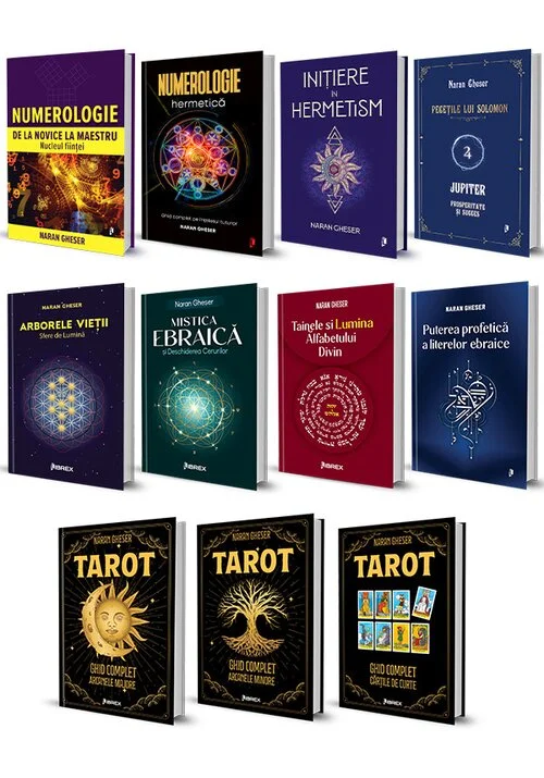 Pachet Naran Gheser. Set 11 carti