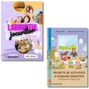 Pachet: Proiecte de activitate si scenarii didactice. Invatamant prescolar si Labirintul Jocurilor, antologie de jocuri - Anca Bulboaca, Nicoleta Din