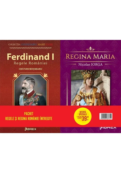 Pachet ”Regele si Regina Romaniei intregite”