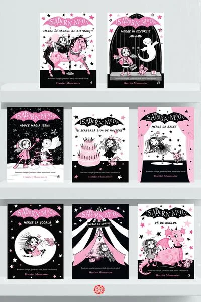 Pachet Seria Isadora Moon - Harriet Muncaster - Curtea Veche