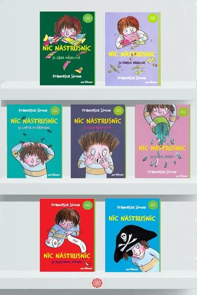 Pachet Seria Nic Năstrușnic - Paperback brosat - Francesca Simon - Arthur