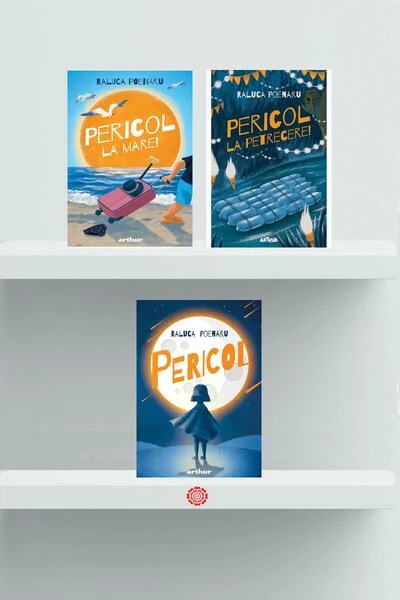 Pachet Seria Pericol - Hardcover - Raluca Poenaru - Arthur